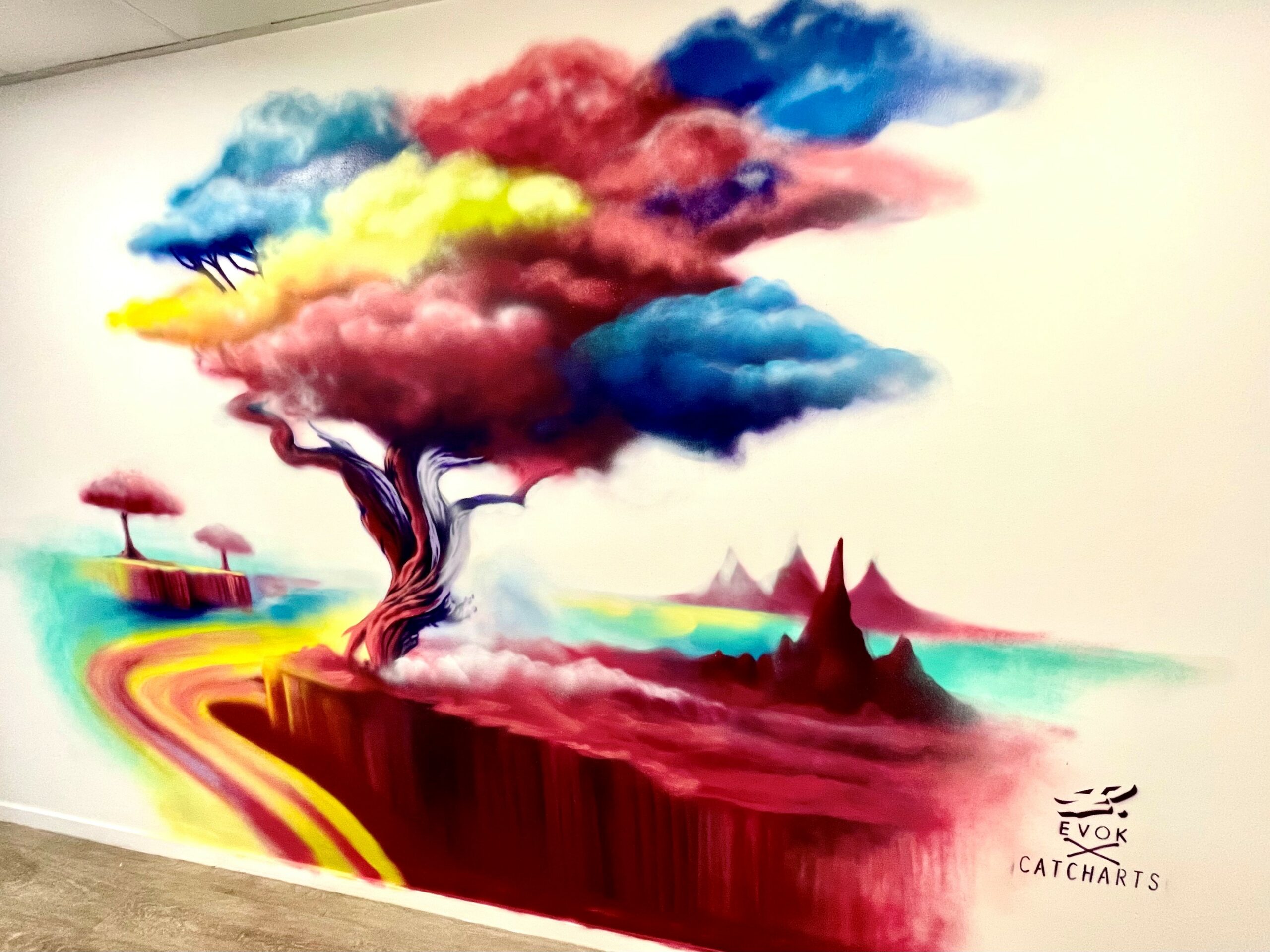 Arbre paysage imaginaire