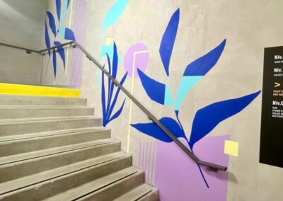 Fresques Escaliers NOON Campus Ynov Montpellier campus